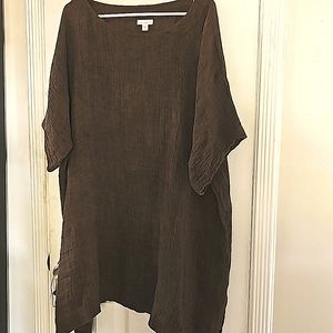 J Jill tunic dress , taupe, XL